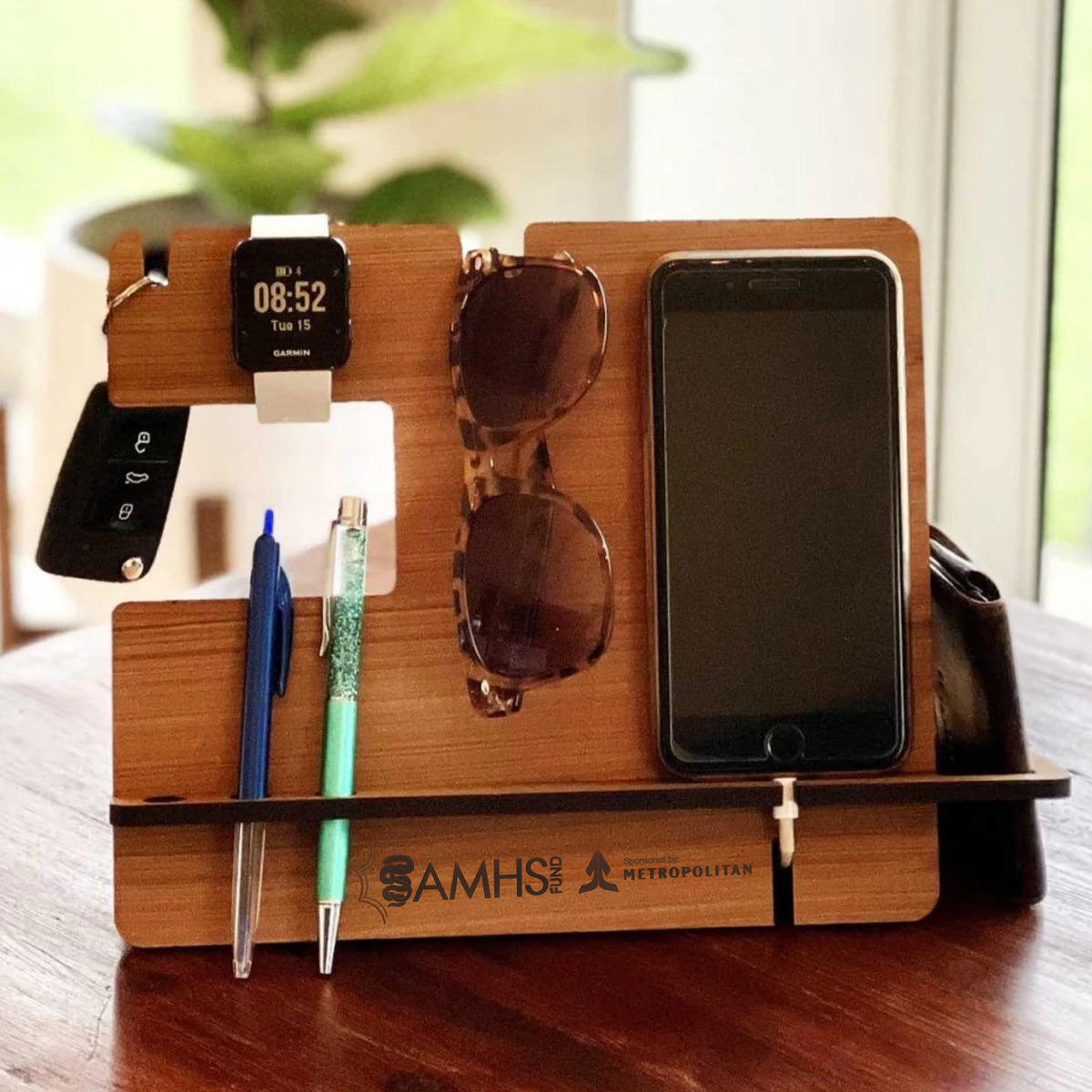 Branded Wooden Docking Station – A Place To Shop