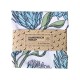 Sandwich Wrap | Protea Blue on White 