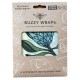 Pack of 3 Beeswax Wraps | Protea Blue on White 