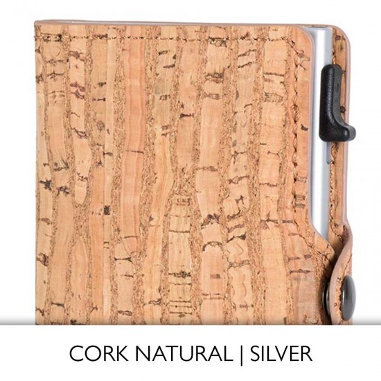 Cork Card Holder | Gold