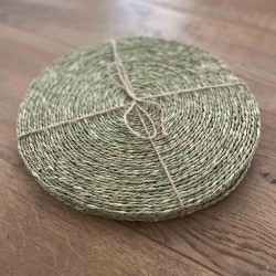 Set of 4 Seagrass Placemats | Natural 