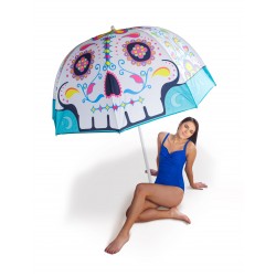 Beach Umbrella | Sugar Skull