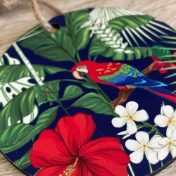 Wooden Gift Tags | Tropical