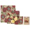 Pack of 3 Beeswax Wraps | Protea Red on Cream