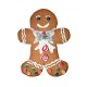 Giant Gingerbread Man | 2pc