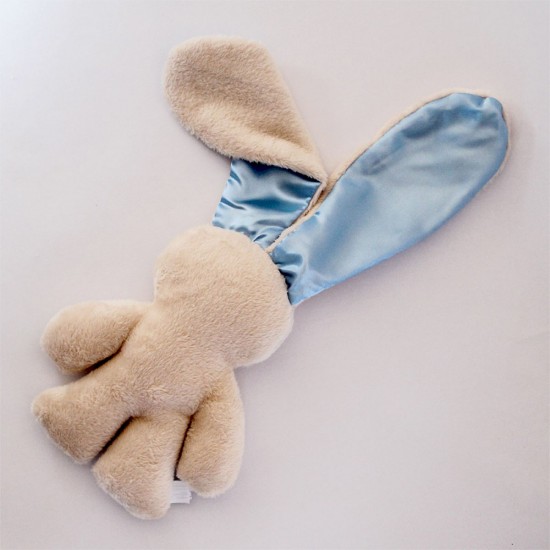 Caramel Snuggle Bunny | Blue Ears
