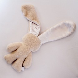 Caramel Snuggle Bunny | White Ears