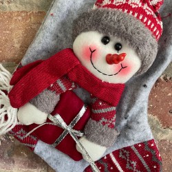 Christmas Stocking | Snowman