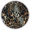 Microfibre Round Printed Towel | Cheetah Print