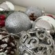 Christmas Baubles | Silver Variety