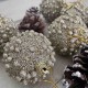 Christmas Baubles | Sparkly Gold