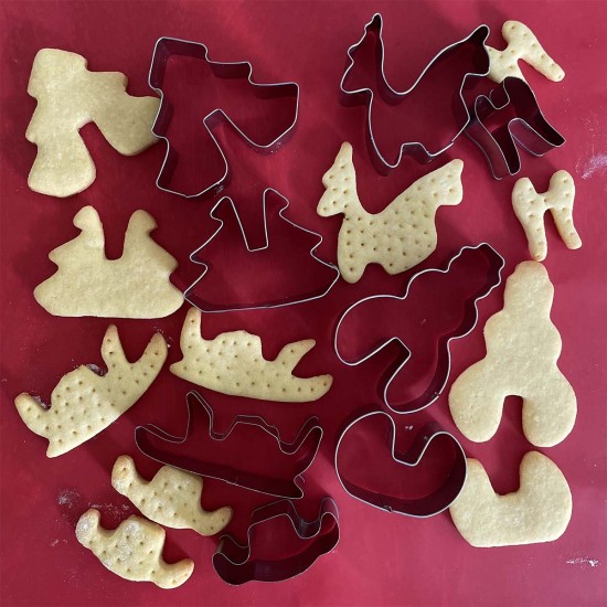 Christmas Character 3D Cookie Cutters 