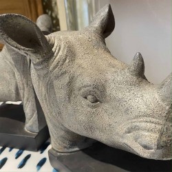Rhino Bookends 