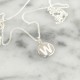 Alphabet Letter Charms | on Silver Chain 