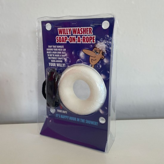      Willie Washer Soap on a Rope ... Really!