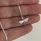 Dragonfly Necklace | Sterling Silver