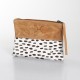 Fabric & Leather Pouch