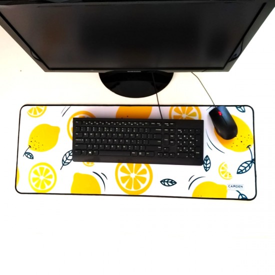 Large Desk/Bar Mat | Lemons
