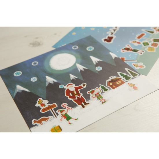 ELF North Pole Sticker Set