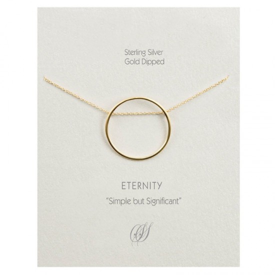 Eternity Necklace | Gold Dipped