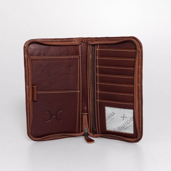 Large Travel Wallet | Leather