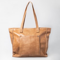 Tote Zipper Handbag Bag | Leather