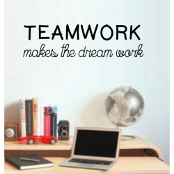 Team Work | VINYL STICKER